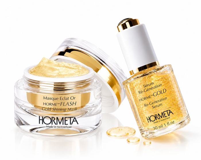 Hormeta – Gold Glow Duo 11.11 | HormeFLASH Gold Mask 50 ml + HormeGOLD Serum 30 ml