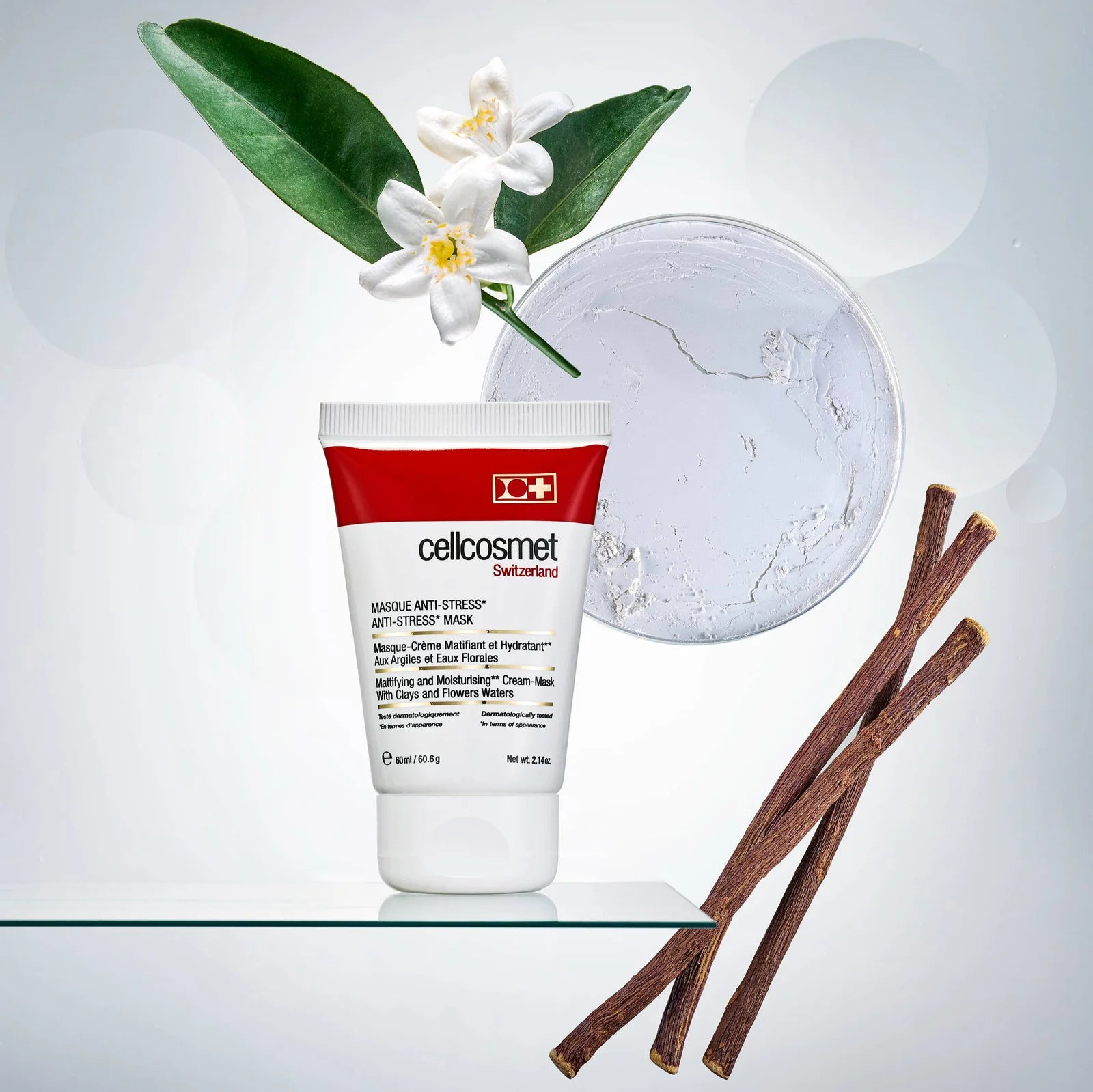 Calm, hydrated, radiant skin – Anti-Stress Mask by Cellcosmet