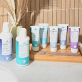 Close-up of DR. Wild Emoform Diamond Toothpaste – radiant white teeth & Swiss quality