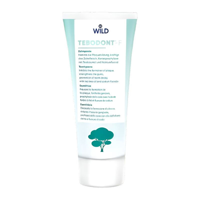 DR. Wild TEBODONT Toothpaste – Swiss tea tree oil dental care 75 ml