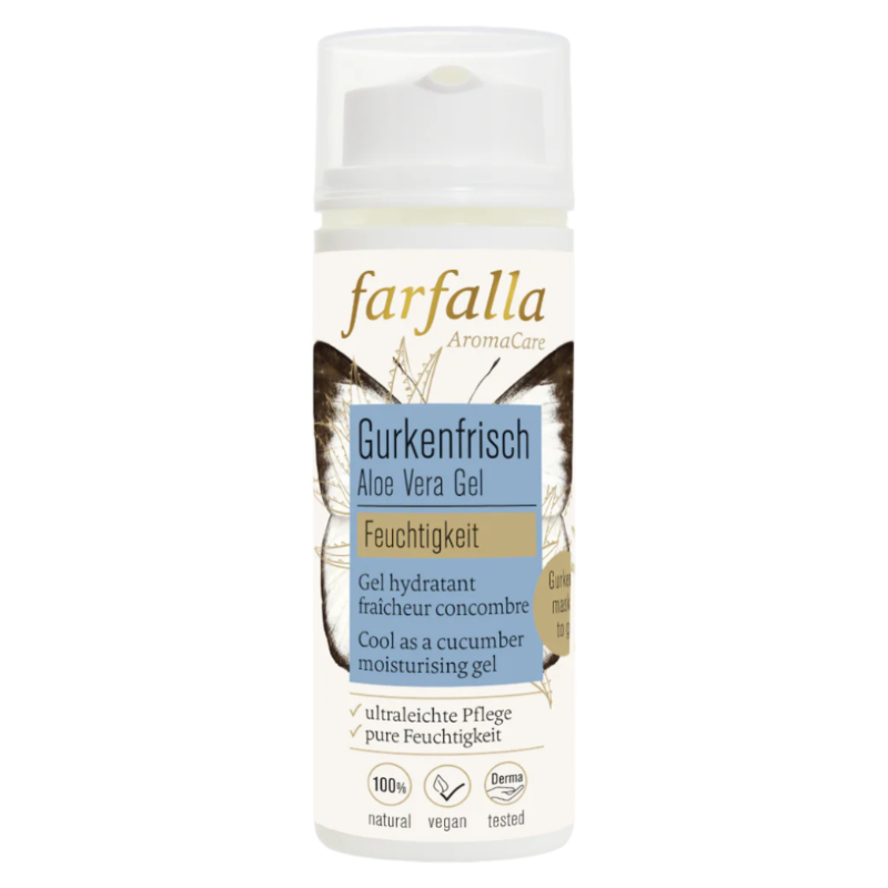 Farfalla aloe vera + cucumber moisturizing gel 50 ml