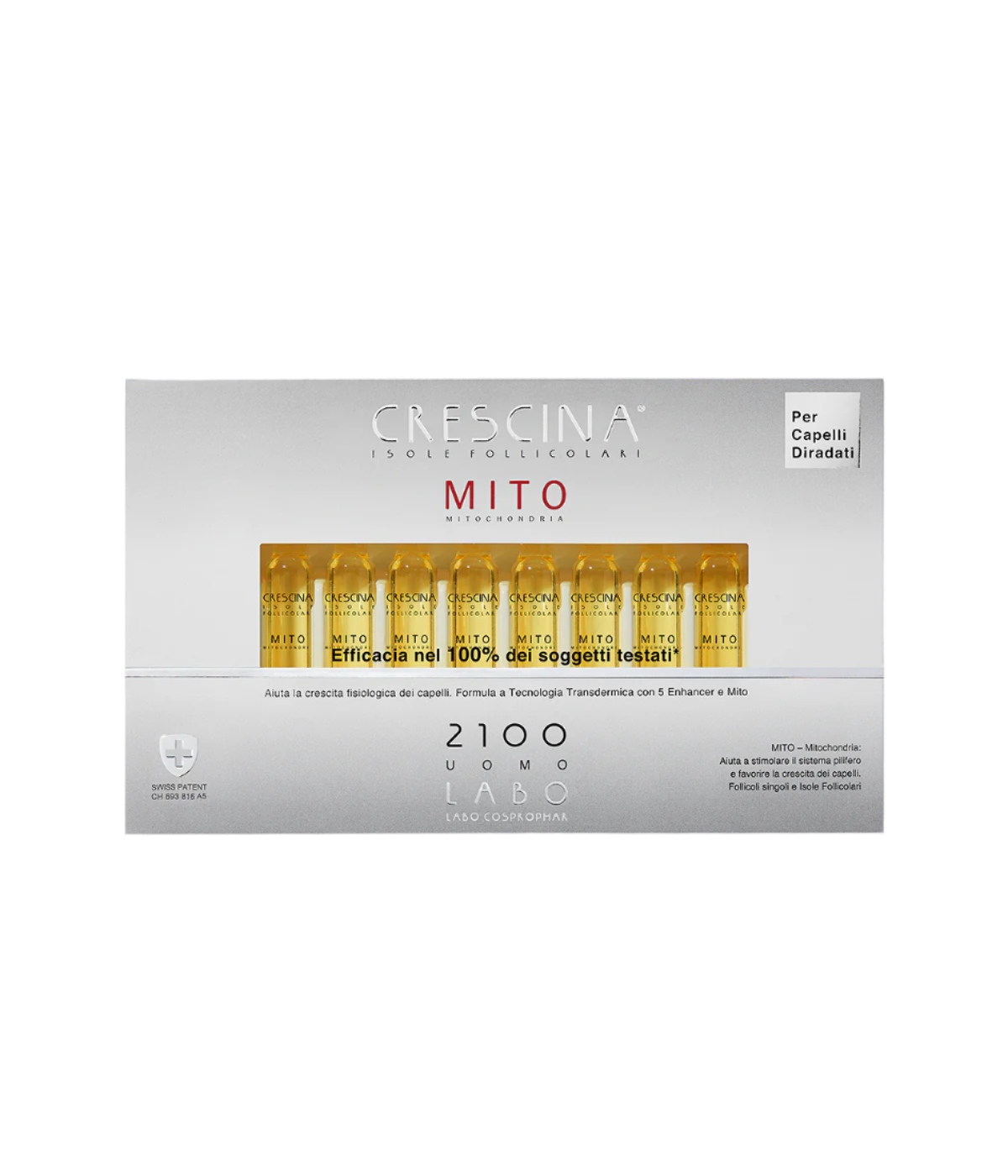Labo Suisse CRESCINA MITO FOLLICULAR ISLANDS for men 20vials 2100/1900/1700