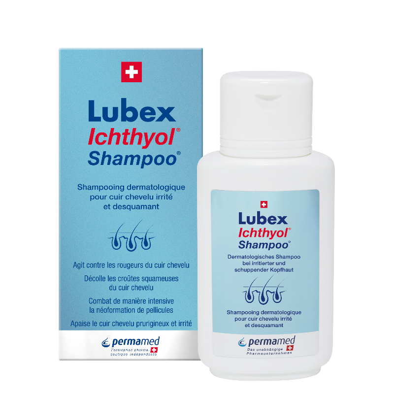 Lubex Ichthyol Shampoo – Swiss dermatological dandruff & itchy scalp treatment | Beautylion.ch