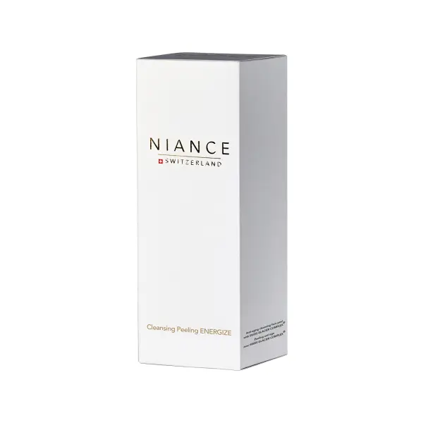 Luxury finish — NIANCE Gold Cleansing Peeling ENERGIZE packaging (50 ml)