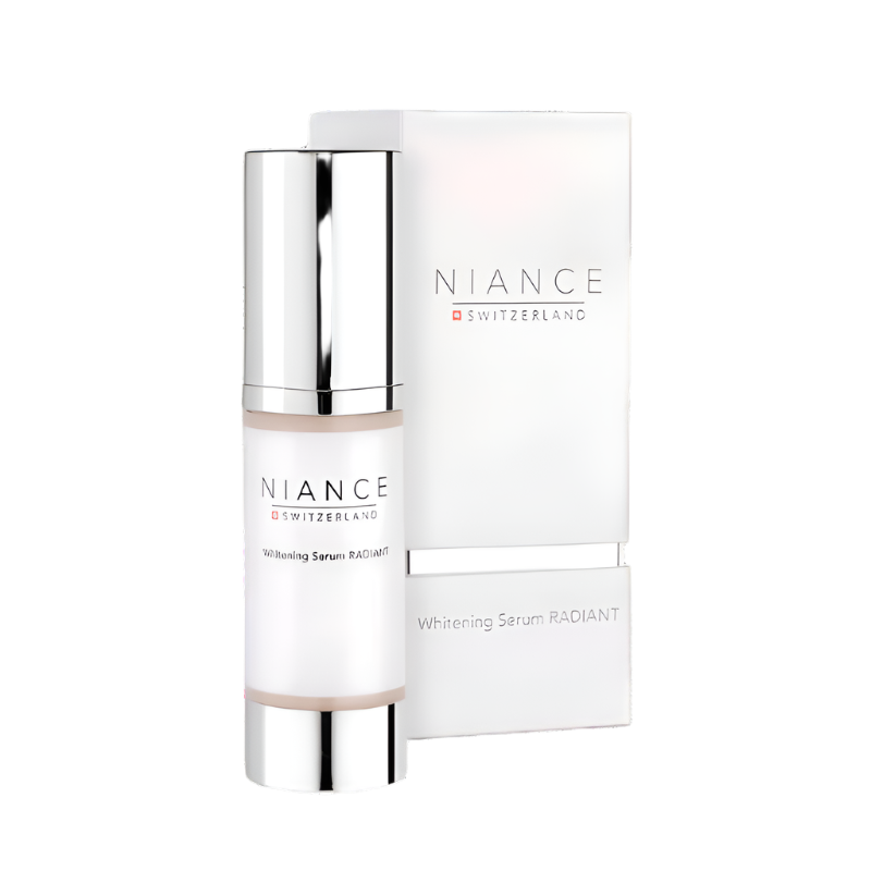 NIANCE Whitening Serum RADIANT packaging — 30 ml airless pump