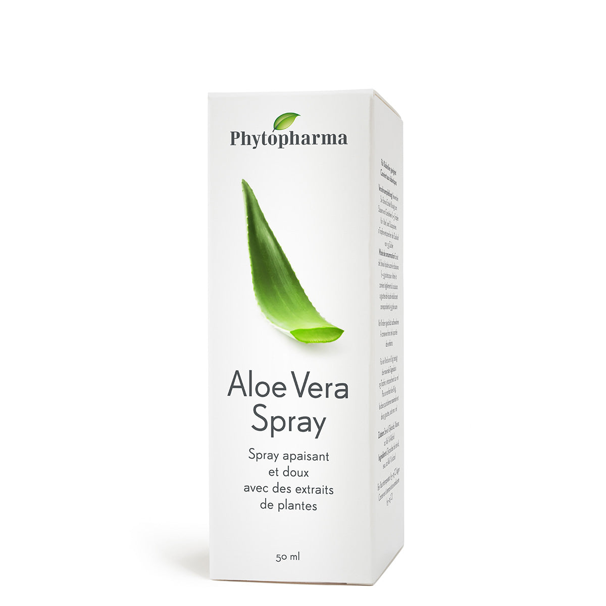 Phytopharma – Aloe Vera Spray | Soothing Herbal Mist | 50 ml