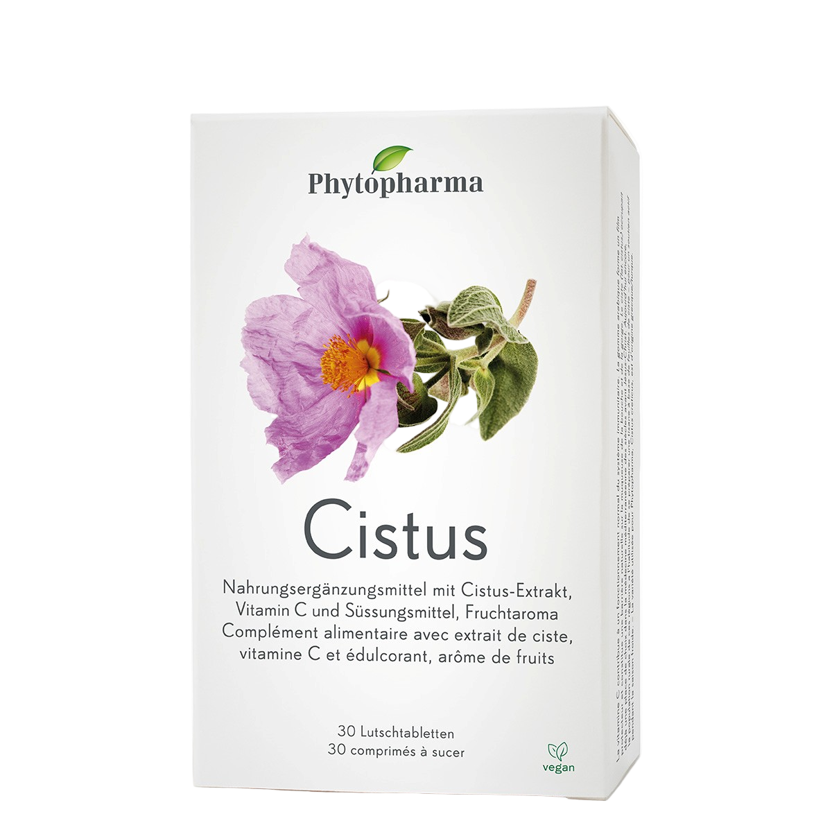 Phytopharma Cistus Lozenges – Vitamin C & Herbal Immune Support