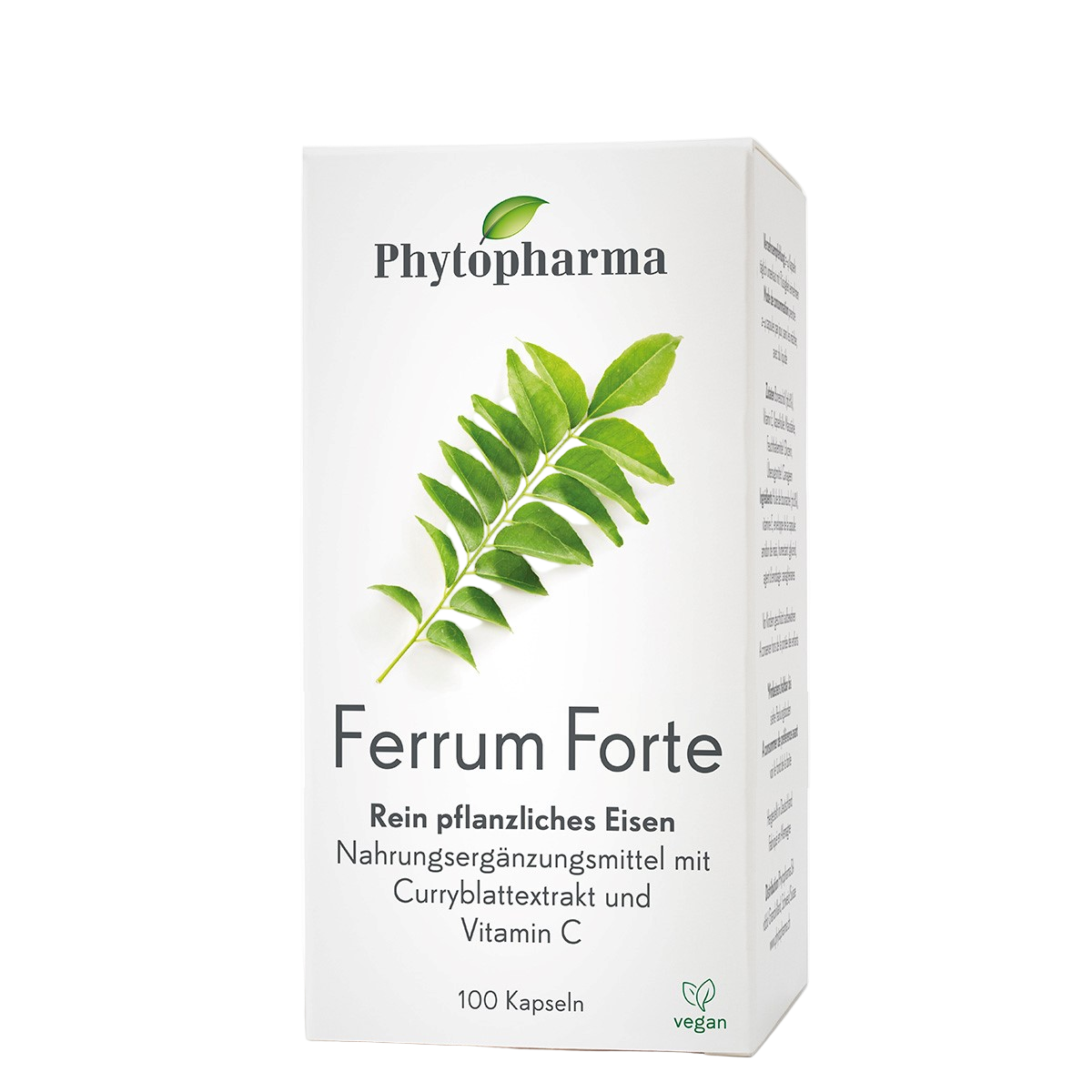 Phytopharma Ferrum Forte Capsules — 100 pcs packshot
