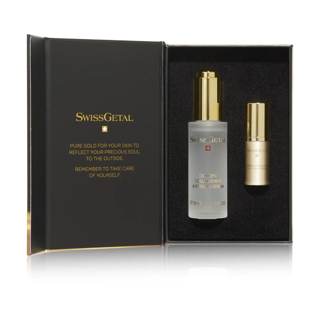 SwissGetal Gold Skincare Set with Peptide Serum and Gold Cream