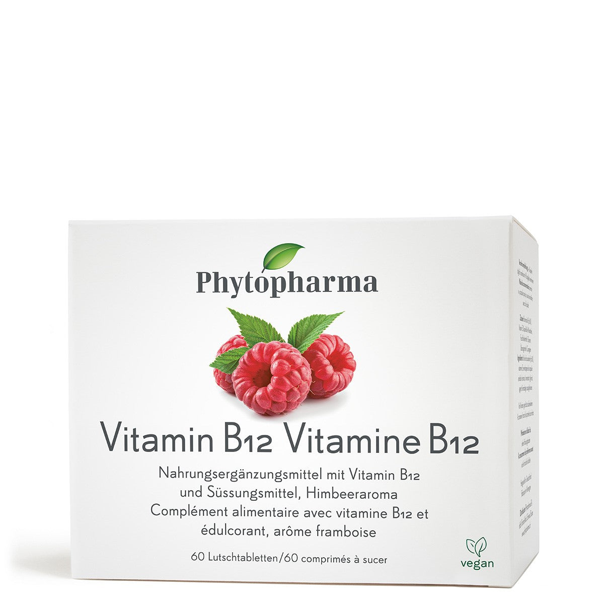 Swiss Phytopharma B12 – vegan lozenges for energy and nerve support