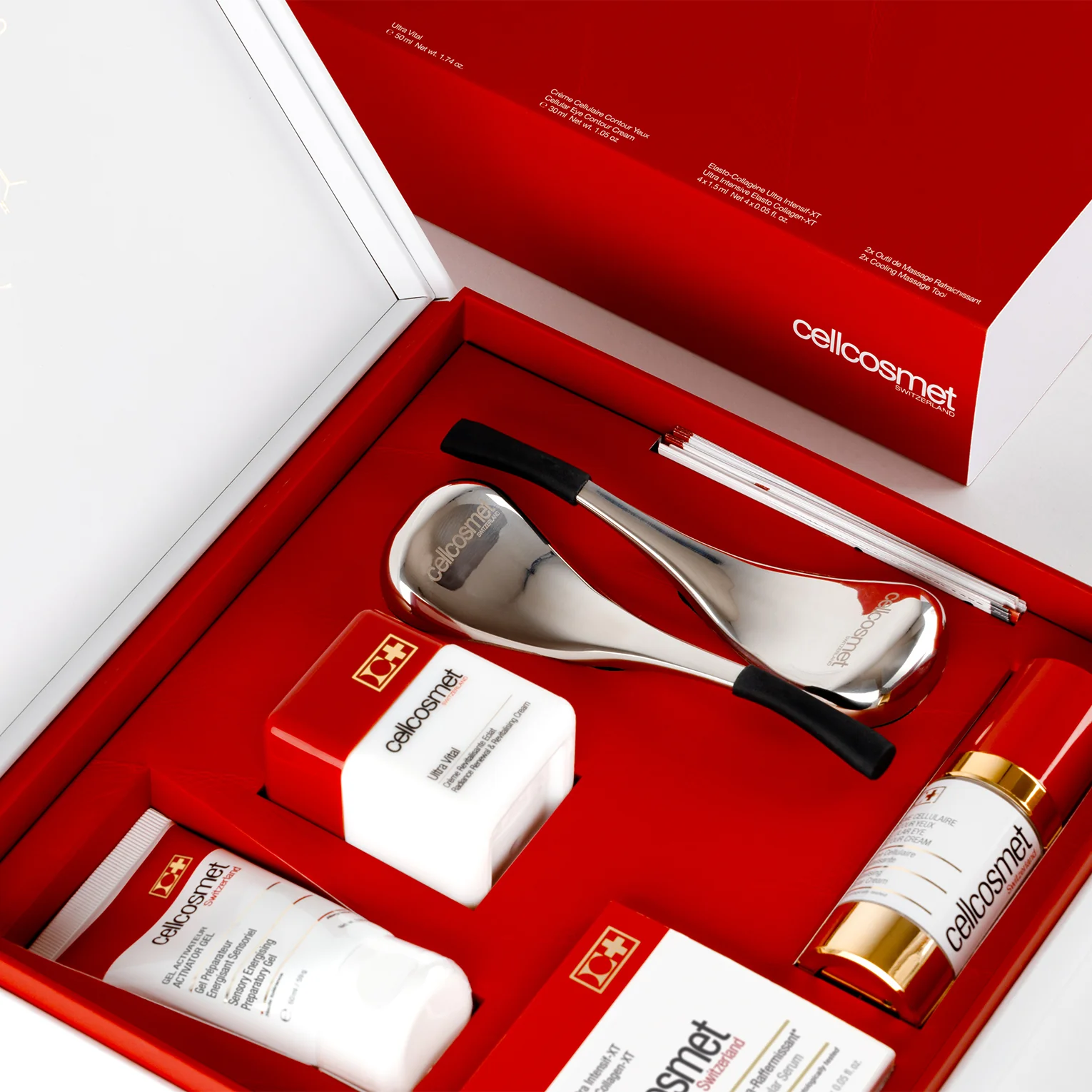 Swiss cellular massage ritual – Cellcosmet Rituel de Massage