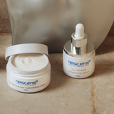 Swiss skincare packaging detail