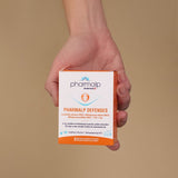 Symbolic immune system graphic – microbiota & immunity support concept