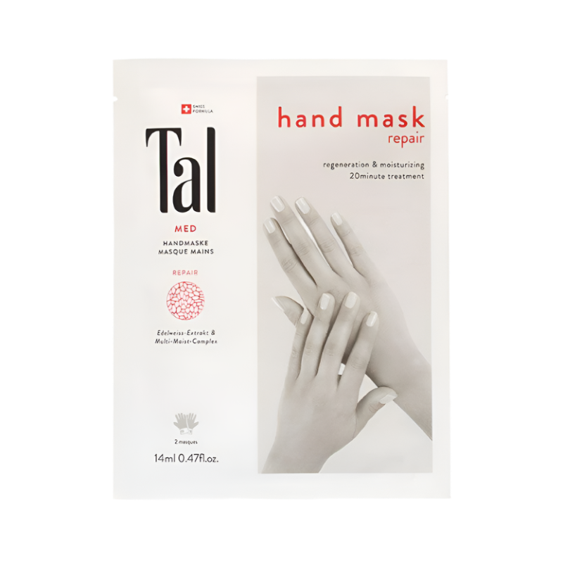 TAL Med Handmask Repair 14 ml single-use gloves – Swiss skincare product