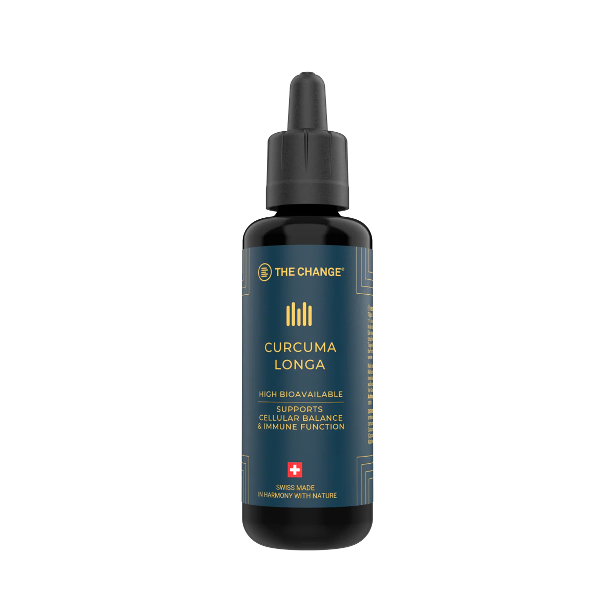 THE CHANGE Curcuma Longa Swiss micelle curcumin liquid drops for joint support and vitality | Beautylion.ch