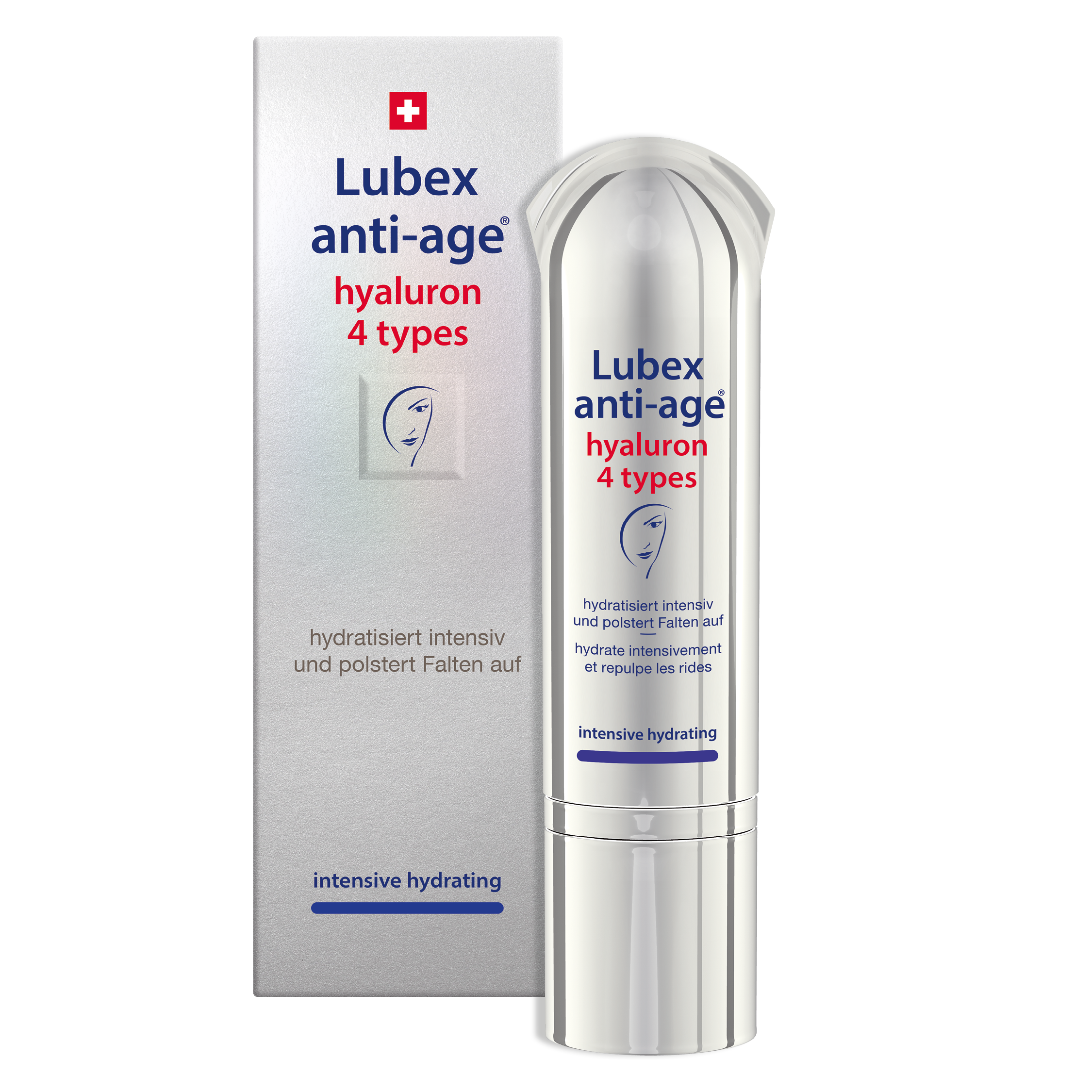 Texture of Lubex anti-age Hyaluron 4 Types – lightweight serum enriched with long-chain, cross-polymer & fragment hyaluronates for deep skin hydration