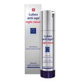 Texture of Lubex anti-age Night Classic – rich night cream with retinol & ceramides for nourishing renewal