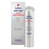 Texture of Lubex anti-age Serum Multi-Intensive – lightweight high-performance serum with Niacinamide & HAF for vitality