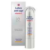 Texture of Lubex anti-age Vitamin C – lightweight serum with vitamin C and hyaluronic acid fragments for renewed complexion