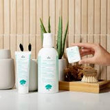 Tube of DR. Wild TEBODONT-F toothpaste with tea tree oil and fluoride for cavity prevention