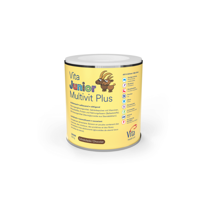 Vita Junior Multivit Plus – sugar-free kids nutritional drink powder 300 g