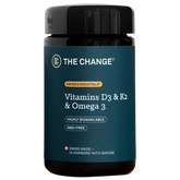 BE THE CHANGE - Vitamins D3 & K2 & Omega 3