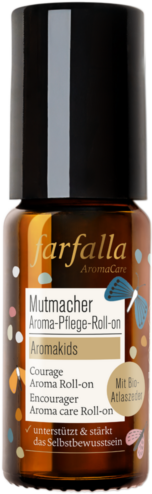Farfalla – Courage Aroma Care Roll-On AromaKids | Aromatherapy Roll-On | 10 ml