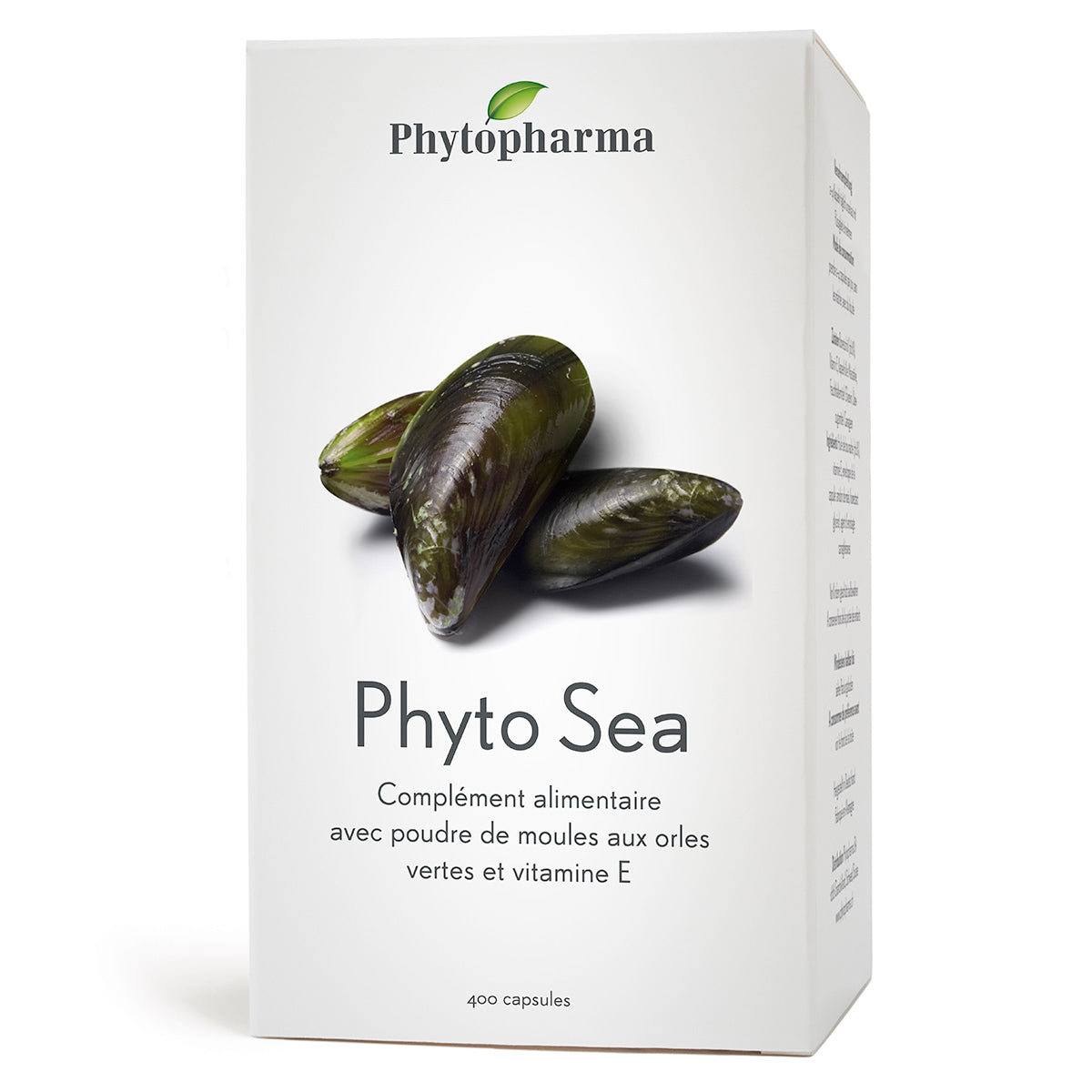 hytopharma Phyto-Sea Capsules – Swiss joint support with green-lipped mussel and vitamin E (400 capsules)
