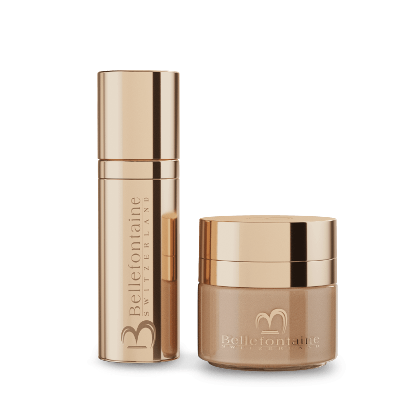 Bellefontaine Exquis Golden Caviar set – luxury caviar & gold anti-aging treatment