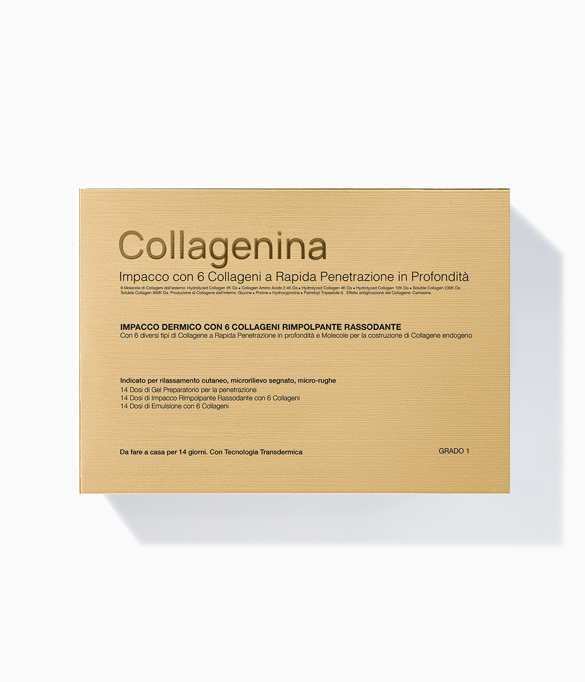 Collagenina kit with Preparatory Gel, Face Pack & Emulsion – Swiss firming care