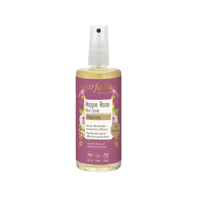 Farfalla hippie rose happiness deodorant spray 100 ml - Beauty & the Lion