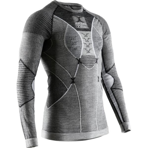 X-BIONIC APANI 4.0 MERINO SHIRT ROUND NECK LG SL MEN