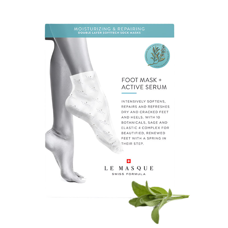 Le Masque foot mask + active serum