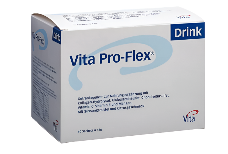 Vita Pro-Flex Drink – Swiss Joint & Connective Tissue Support (40 sachets)