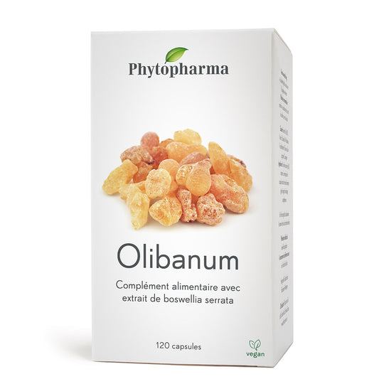 Phytopharma – Olibanum Capsules | Frankincense Extract & Joint Support | 120 capsules