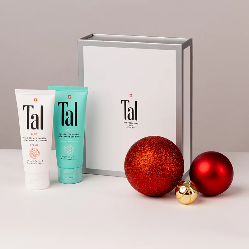 TAL Med Gift Box|Swiss Dermatology Skincare - Hand and Foot Care Set – 2x Cream 75 ml + 2 Masks Secondary image