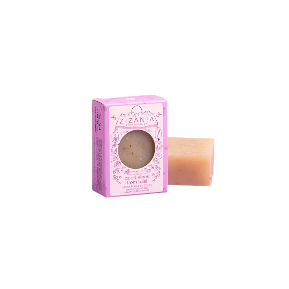 ZIZANIA Good Vibes from Tulsi Soap 90g Main image