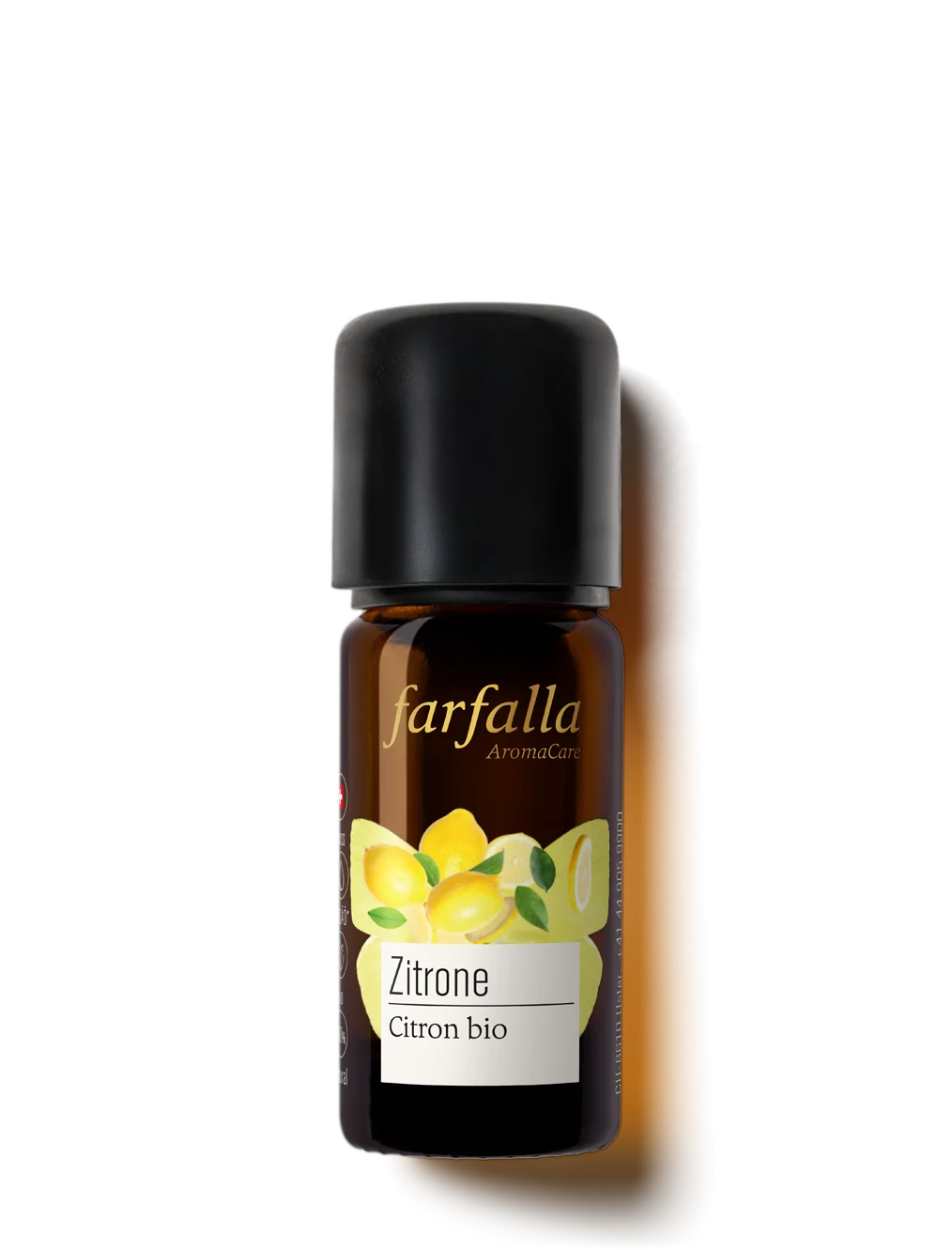 Farfalla – Organic Lemon Essential Oil | Aromatherapy Oil | 10 ml Main image