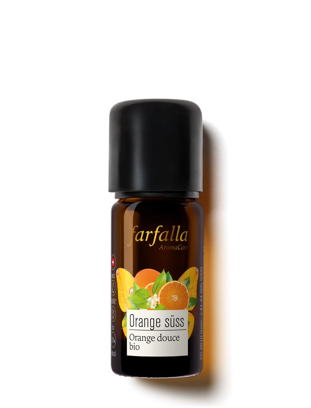 Farfalla – Organic Sweet Orange Essential Oil | Aromatherapy Oil | 10 ml