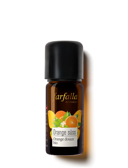 Farfalla – Organic Sweet Orange Essential Oil | Aromatherapy Oil | 10 ml