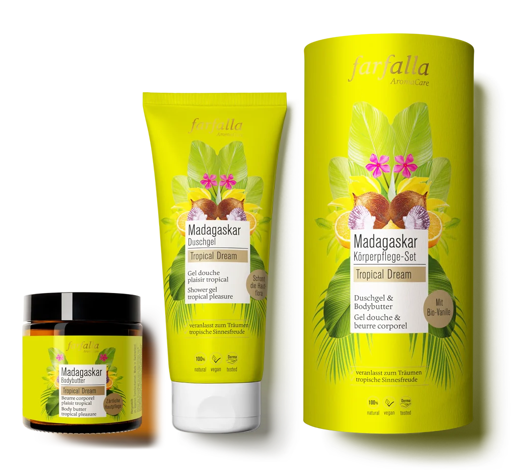 Farfalla – Madagascar Body Care Set | Natural Body Care Gift Set Main image