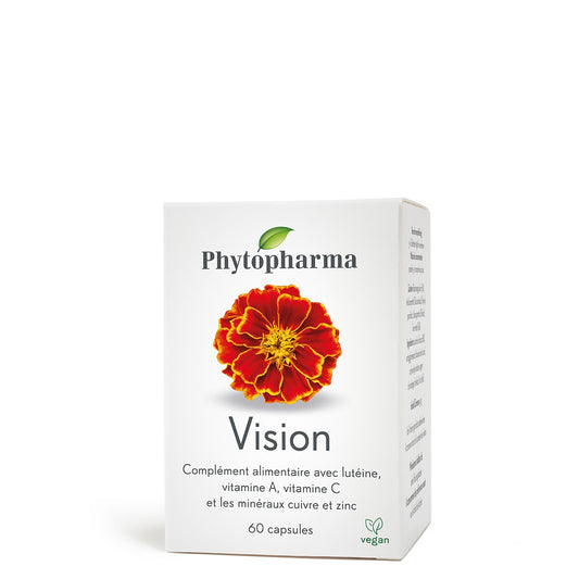 Phytopharma – Vision Capsules | Lutein & Vitamin A for Eye Support | 60 capsules