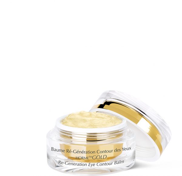 Applying Re-Generation Eye Balm – smooth finish and radiance around eyes