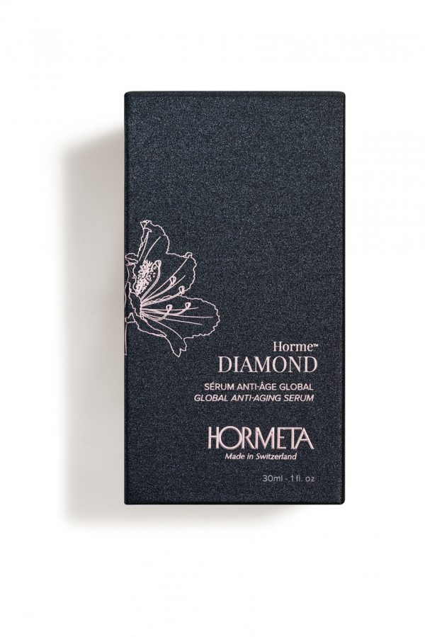 Applying anti-age serum on face and neck – glow & hydration