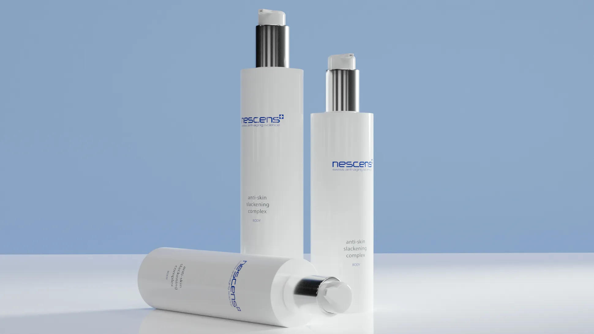 Applying complex to thigh with upward motion