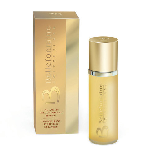 Bi-phase texture of the remover – oil + water mix ready to shake