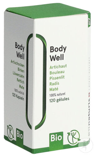 Bionaturis Body Well BIO 120 Capsules Organic Botanical Supplement