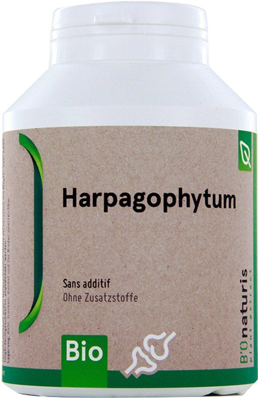 Bionaturis Harpagophytum BIO 350 mg 180 Capsules Organic Supplement