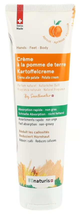 Bionaturis Potato and Apricot Cream 100 ml Botanical Body Care