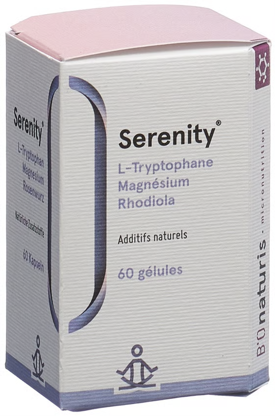 Bionaturis – Serenity | Tryptophan & Magnesium Formula | 60 Capsules Secondary image